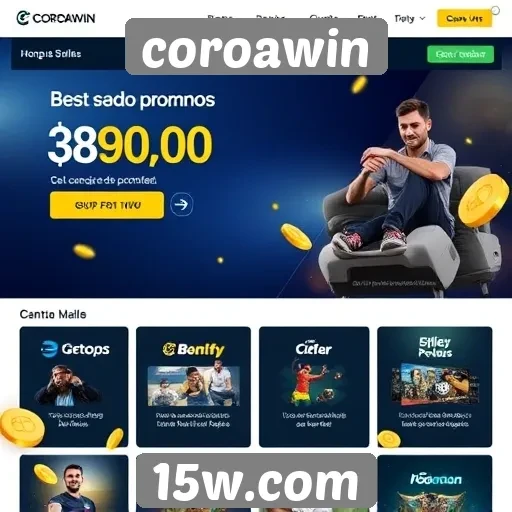 Promoções e bônus atraentes no Coroawin