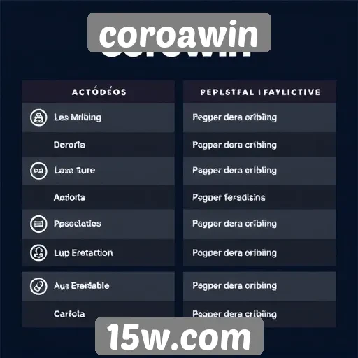 Estudo sobre métodos de depósito no coroawin