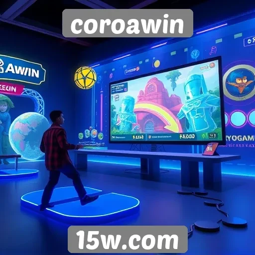 Game design inovador no site Coroawin